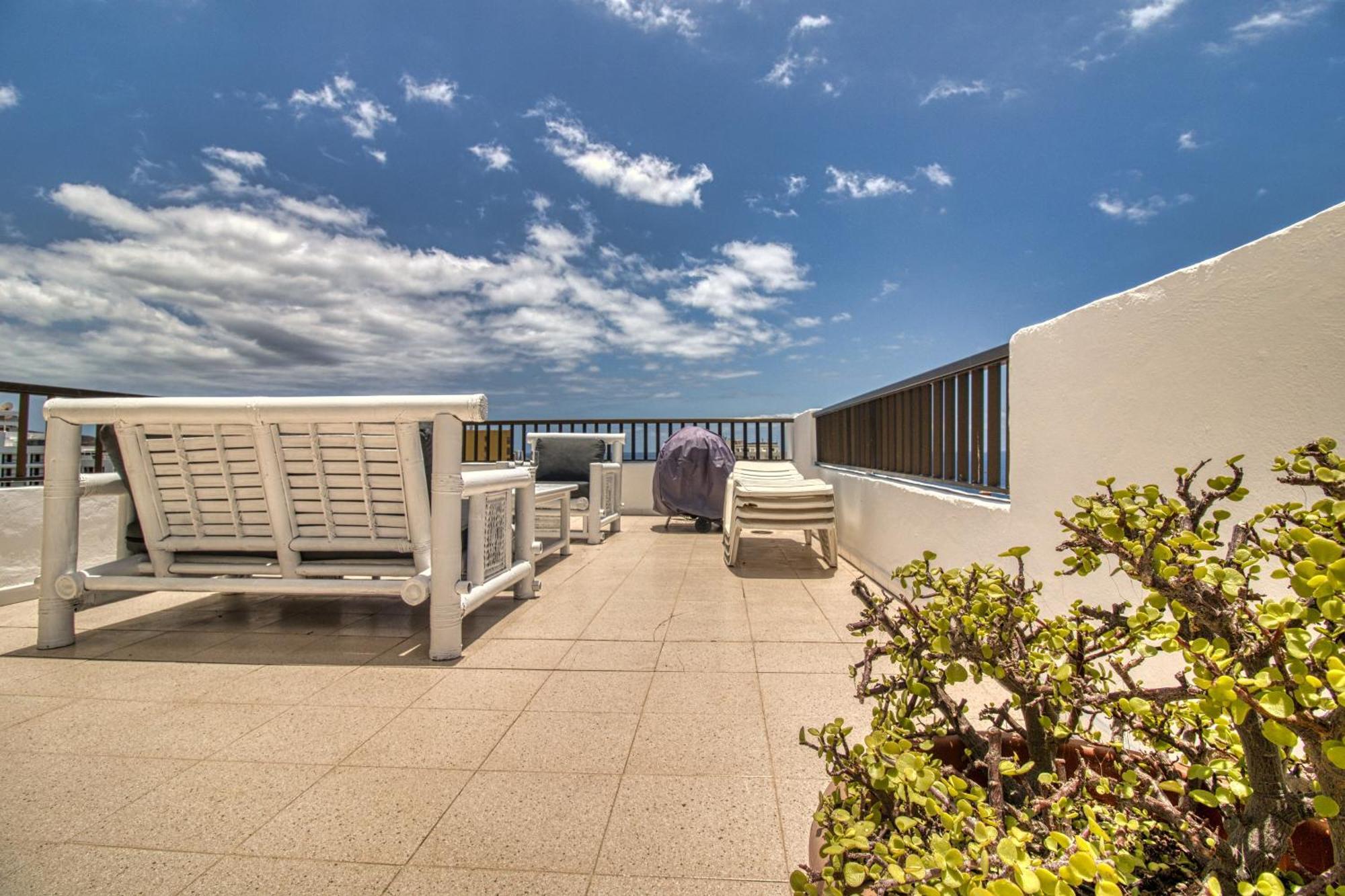 Apartamento Penthouse Sea View Jacuzzy Terrace & Pool Playa Feñabe Exterior foto
