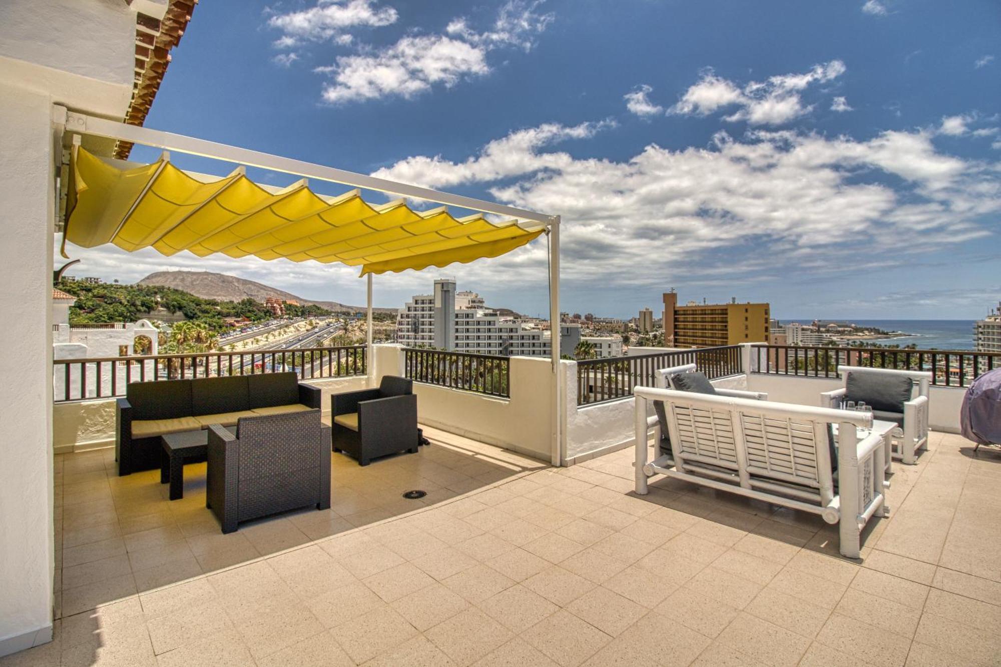 Apartamento Penthouse Sea View Jacuzzy Terrace & Pool Playa Feñabe Exterior foto