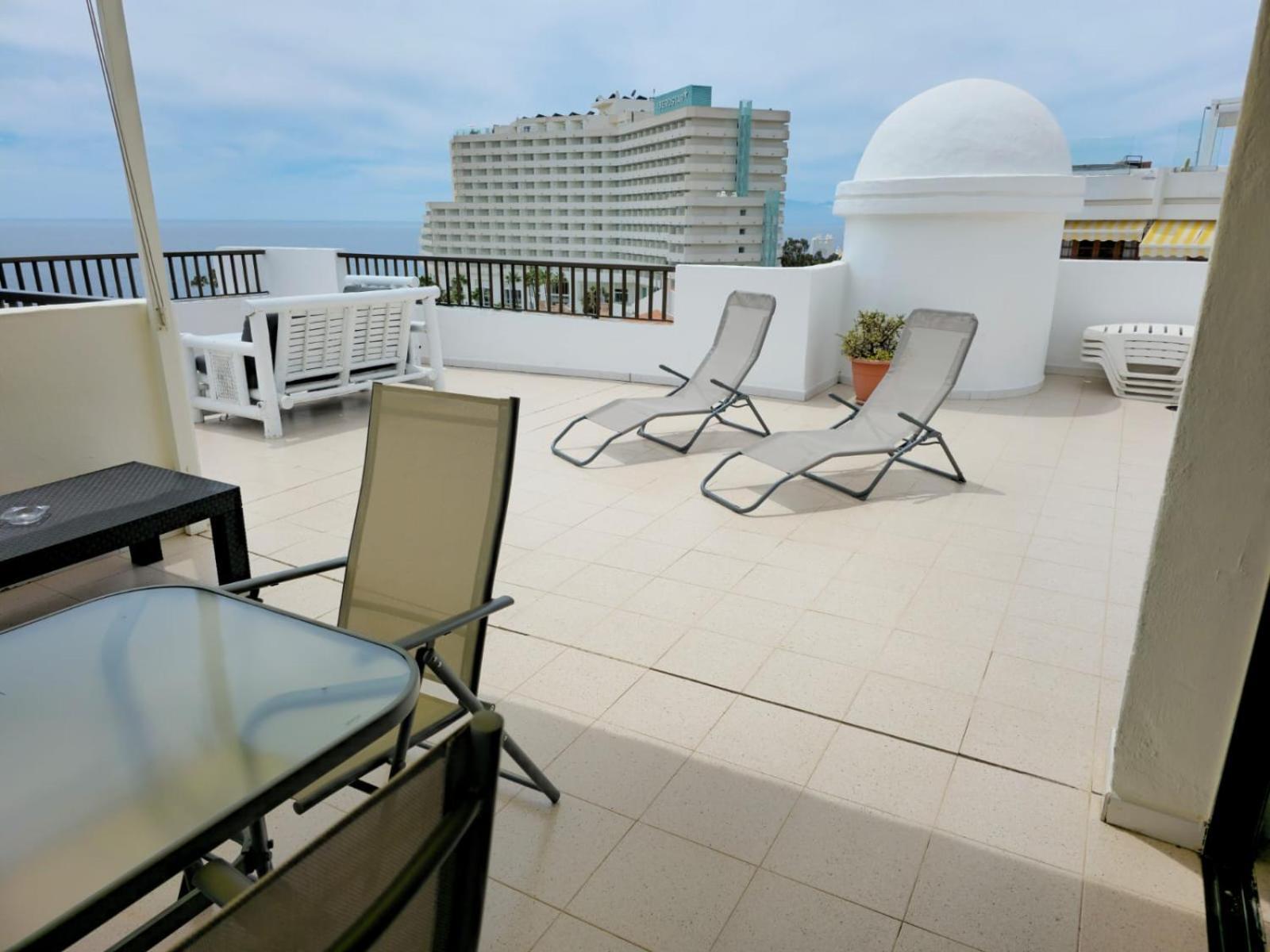 Apartamento Penthouse Sea View Jacuzzy Terrace & Pool Playa Feñabe Exterior foto