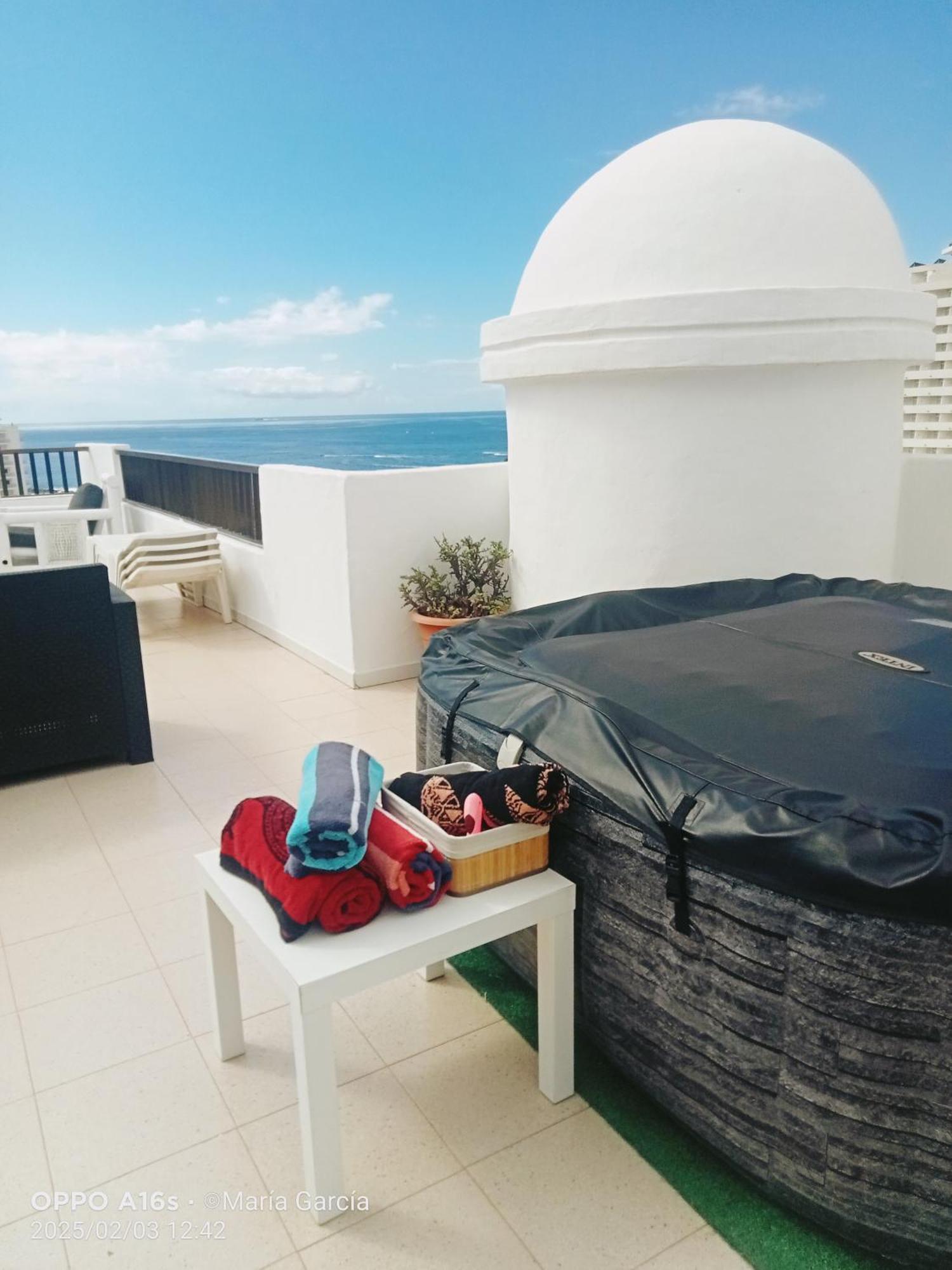 Apartamento Penthouse Sea View Jacuzzy Terrace & Pool Playa Feñabe Exterior foto
