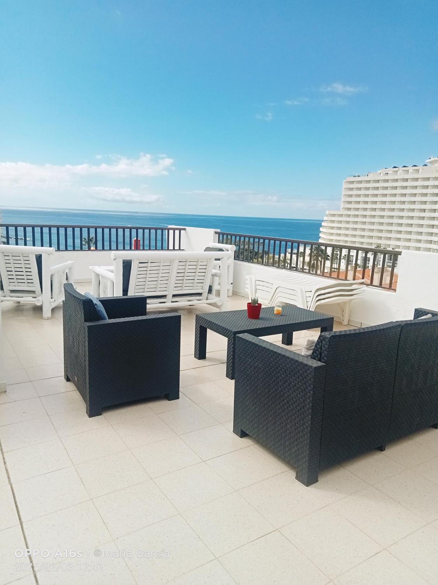 Apartamento Penthouse Sea View Jacuzzy Terrace & Pool Playa Feñabe Exterior foto